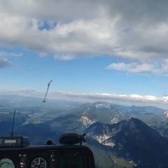 Flugwegposition um 16:42:08: Aufgenommen in der Nähe von Gemeinde Ferlach, Österreich in 2482 Meter